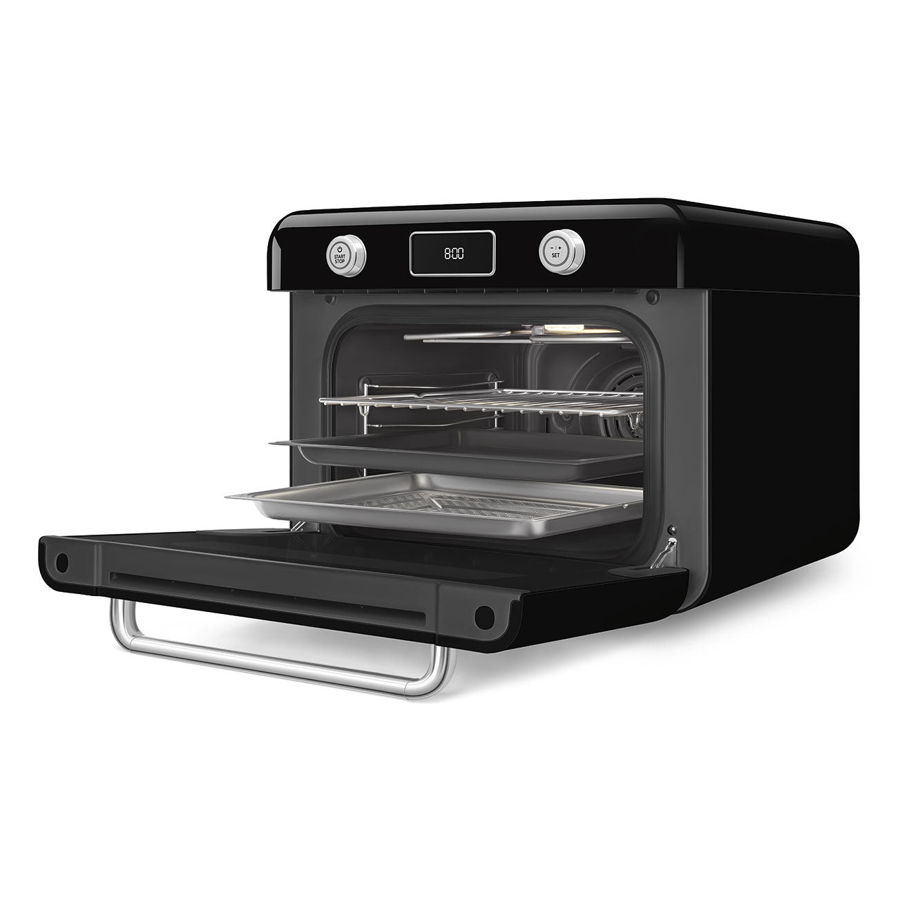 Countertop combi steam Oven Black