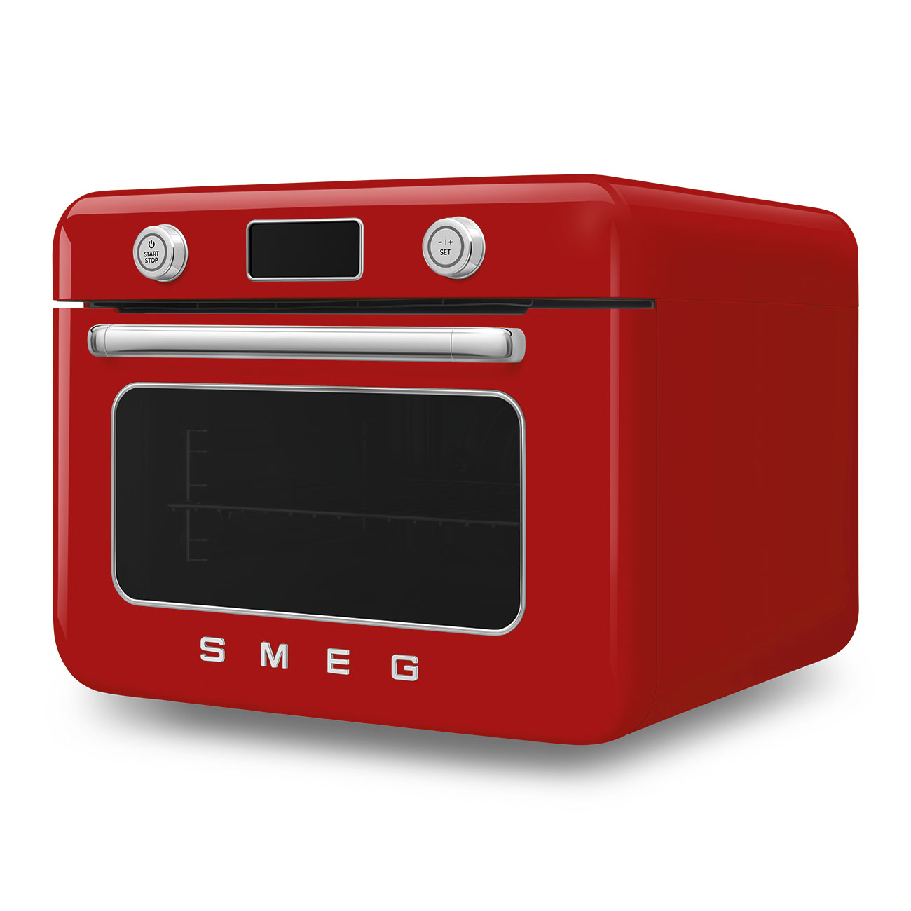 Countertop combi steam Oven Red
