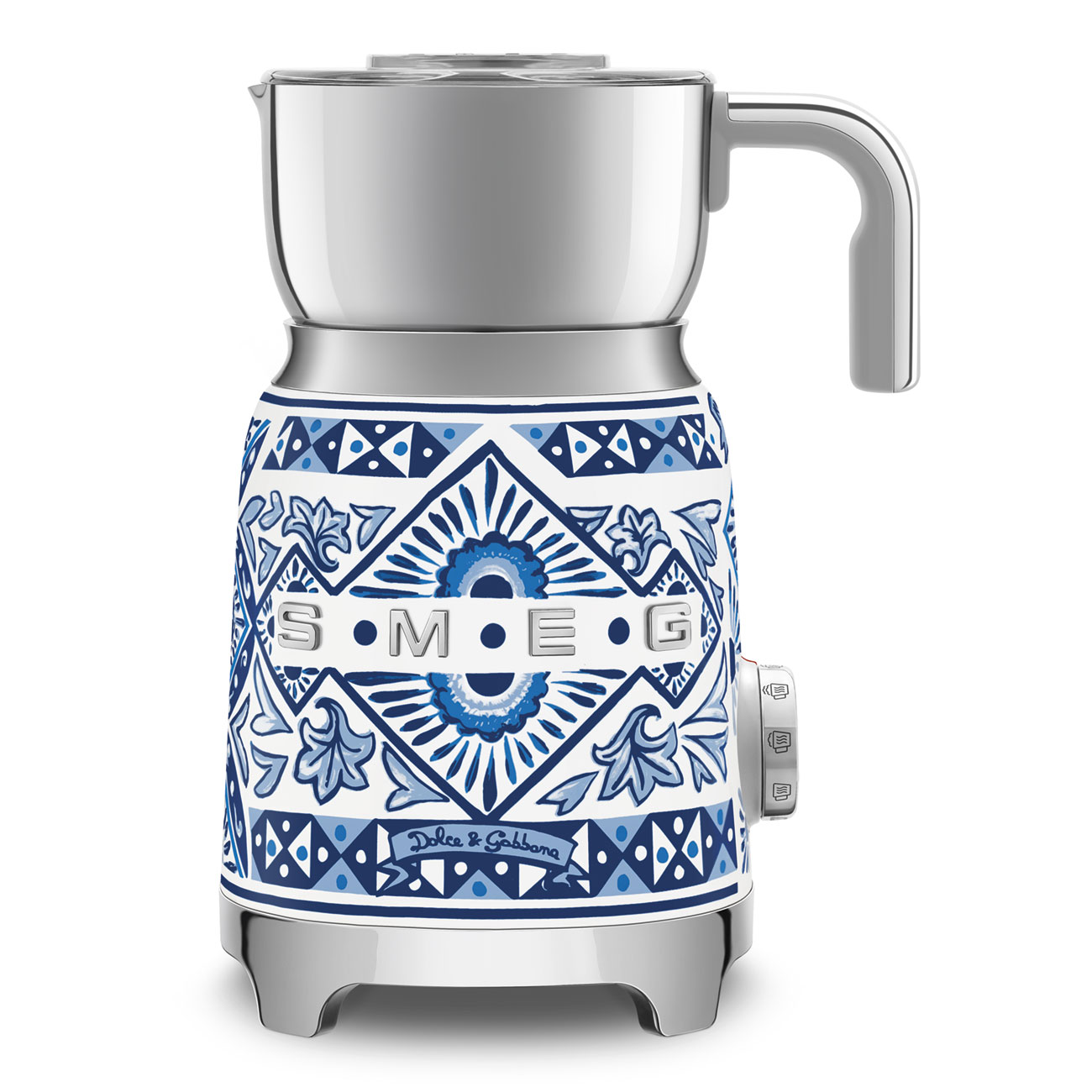 Milk Frother Blu Mediterraneo