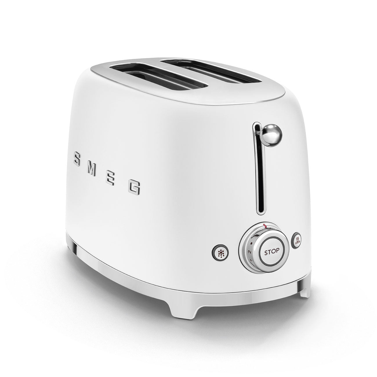 2 Slice Toaster White Matt