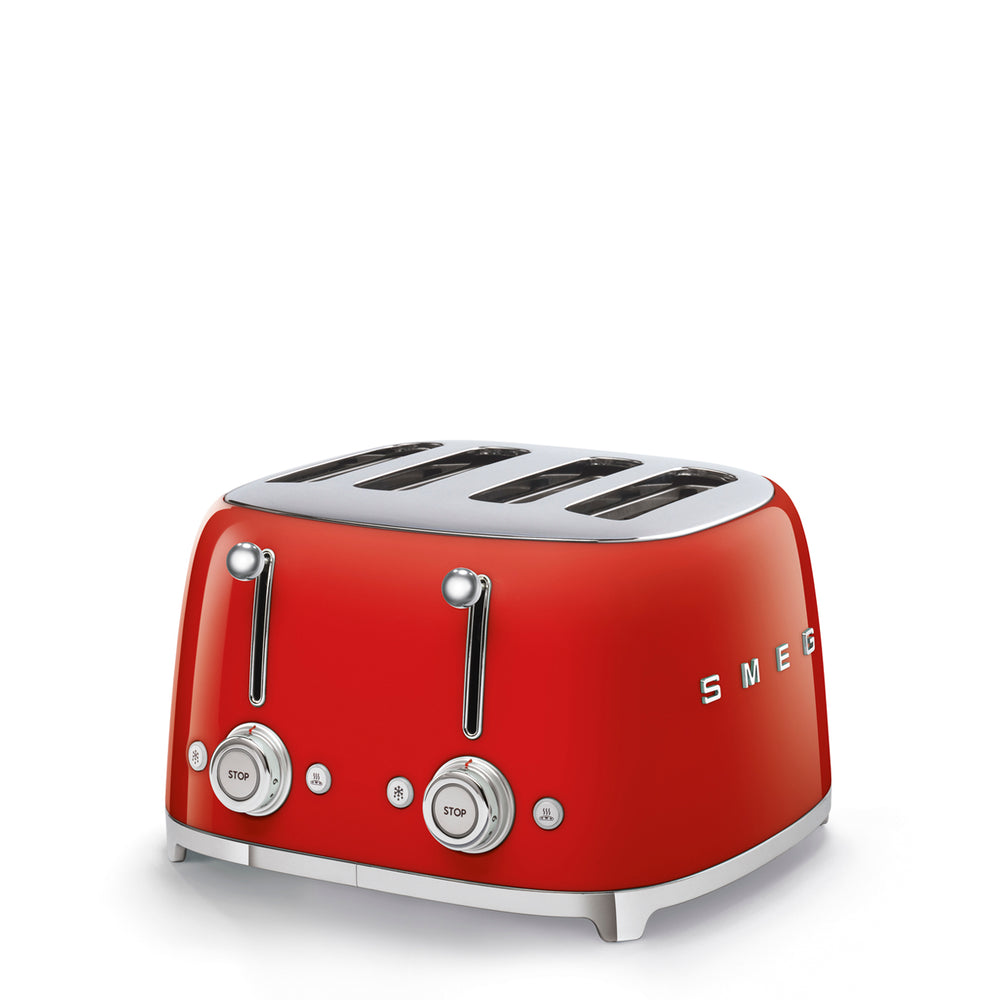 4 Slot Toaster Red