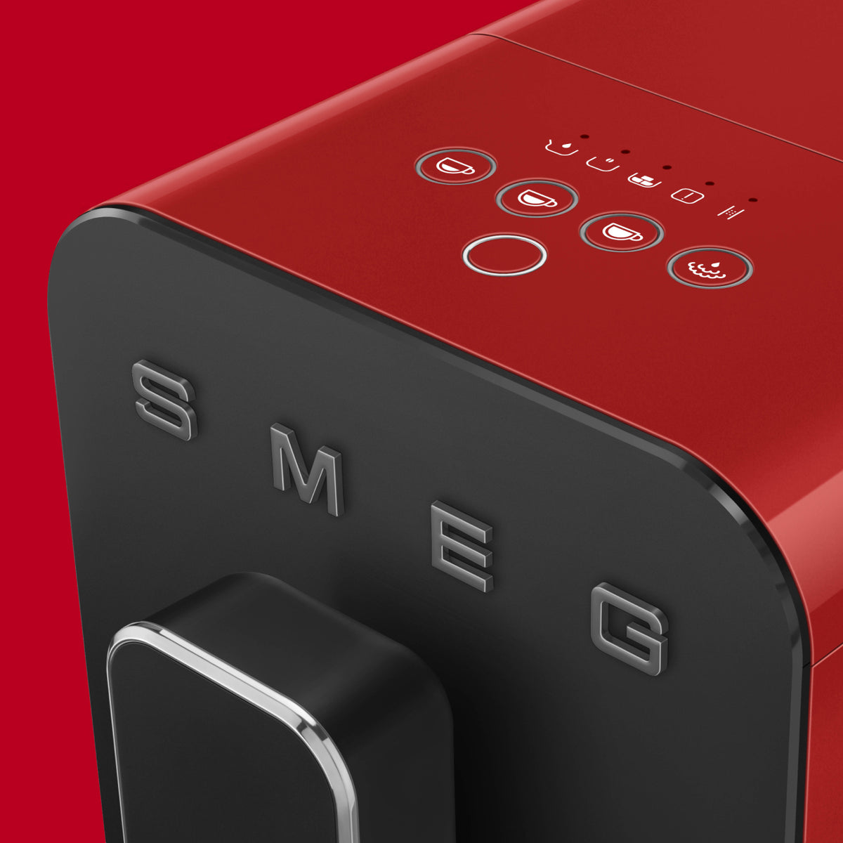Bean to Cup Coffee Machine Porsche Red
