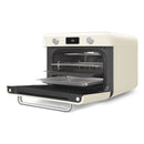 Countertop combi steam Oven Cream
