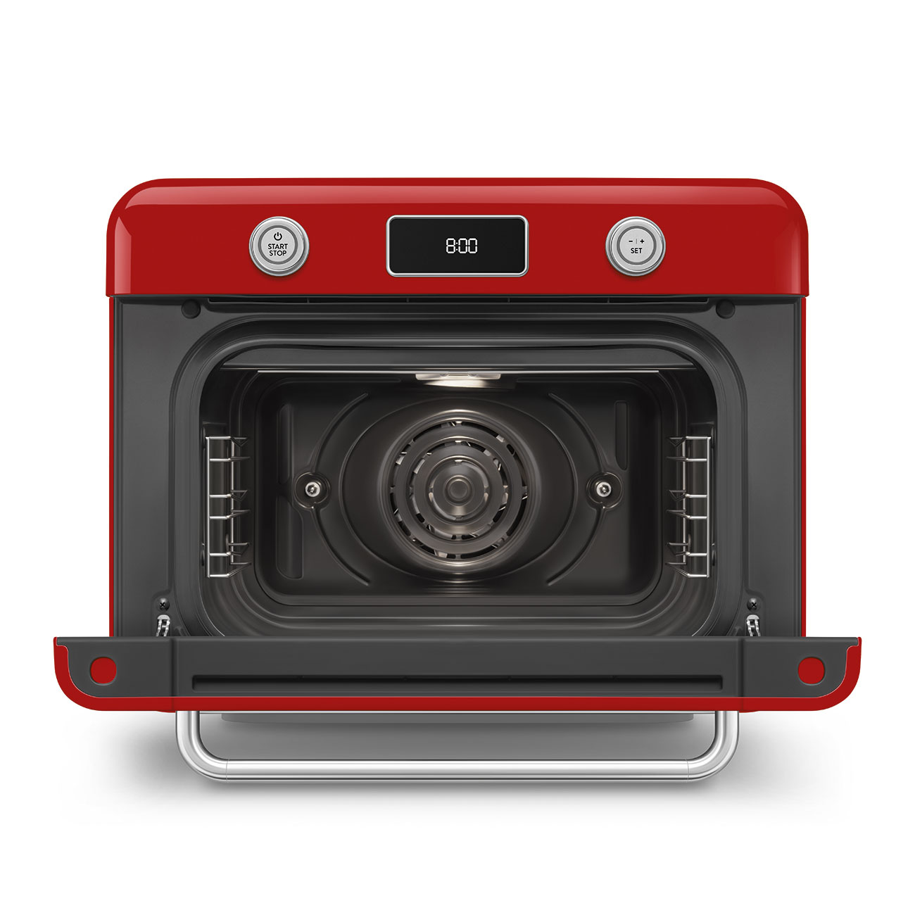 Countertop combi steam Oven Red
