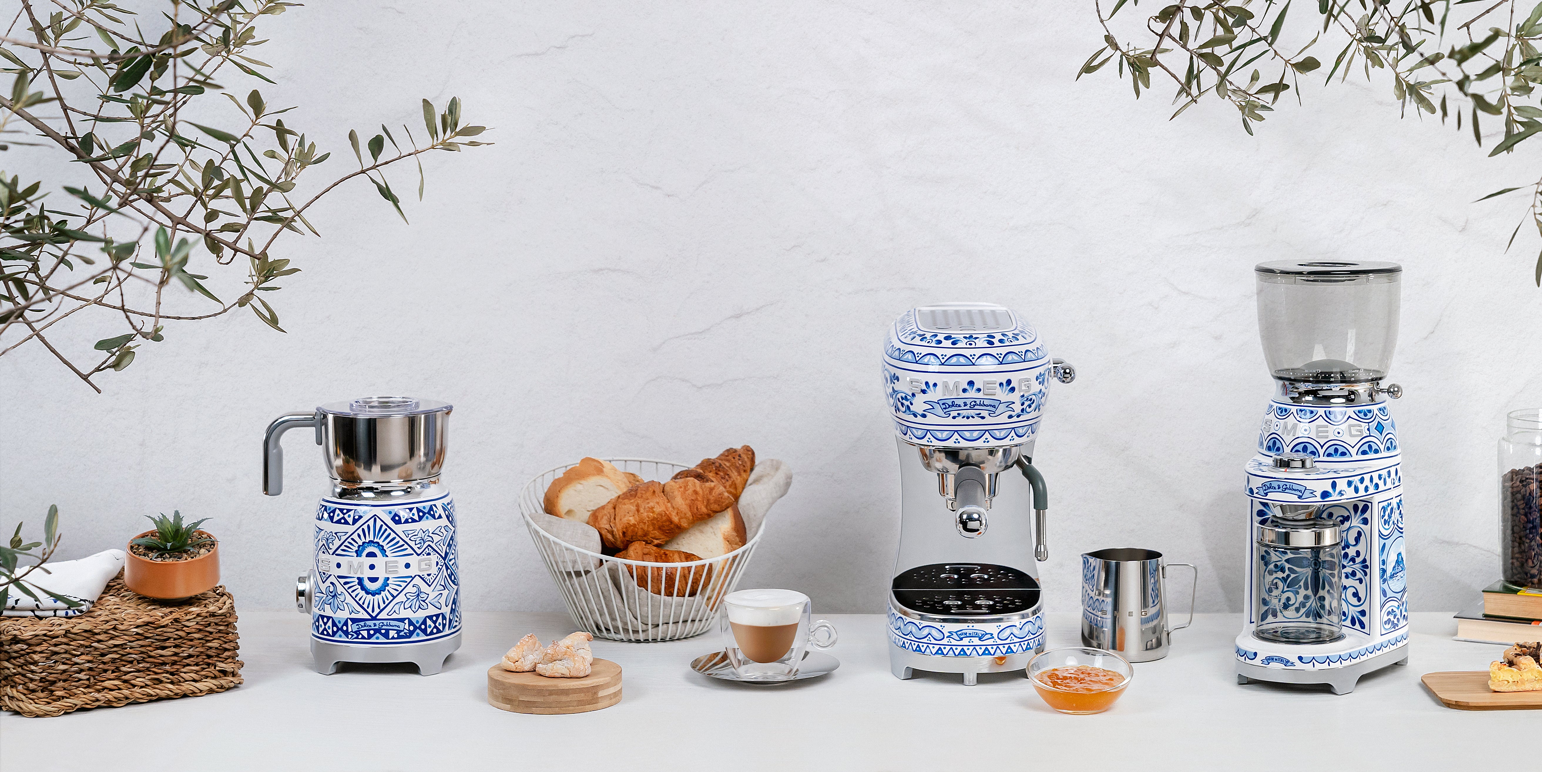 Coffee Grinder Blu Mediterraneo