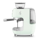 Manual Espresso Coffee Machine with Built-in Grinder Pastel Green