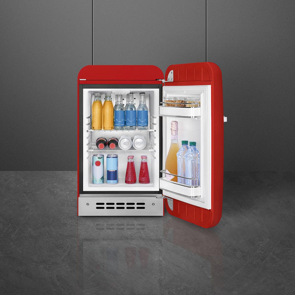 Minibar Refrigerator Red