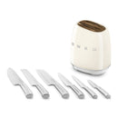 Knife Block Set Cream