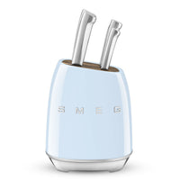 Knife Block Set Pastel Blue