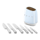 Knife Block Set Pastel Blue