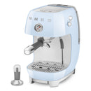 Manual Espresso Coffee Machine with Cold Brew Pastel Blue