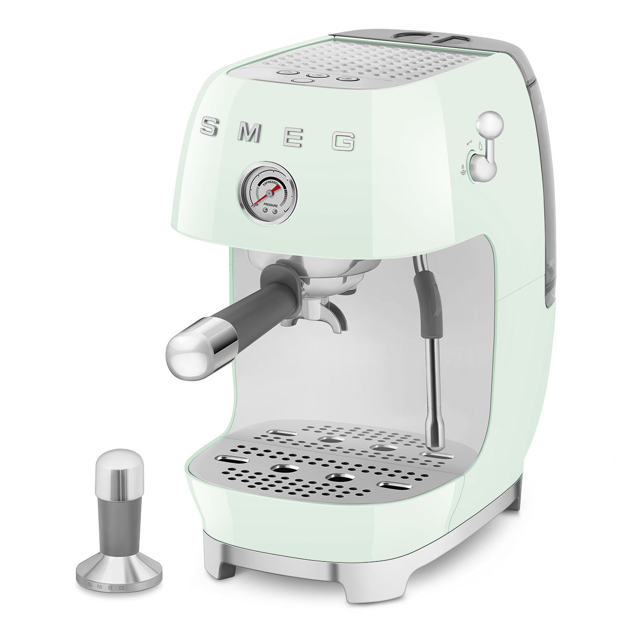 Manual Espresso Coffee Machine with Cold Brew Pastel Green