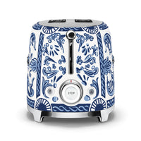 2 Slice Toaster Blu Mediterraneo
