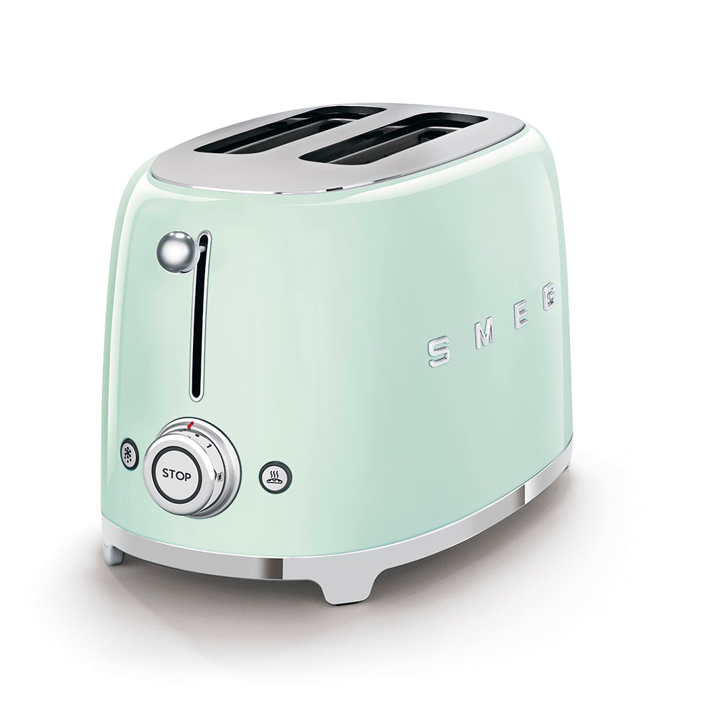 2 Slice Toaster Pastel Green