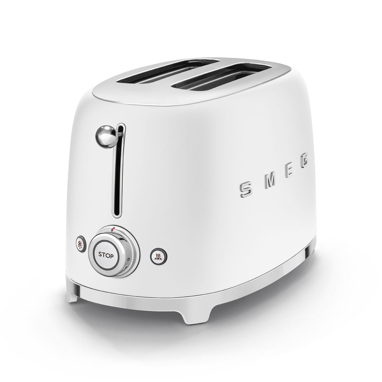 2 Slice Toaster White Matt