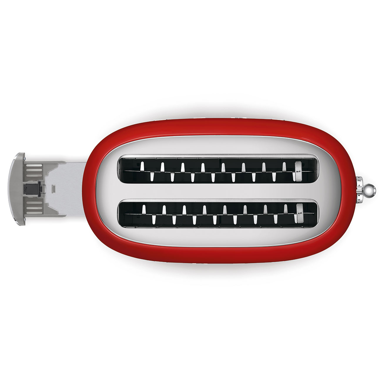 4 Slice Toaster Red
