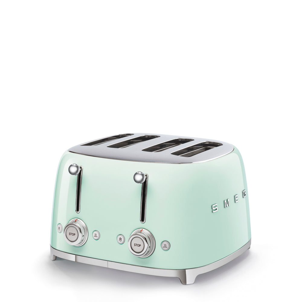 4 Slot Toaster Pastel Green