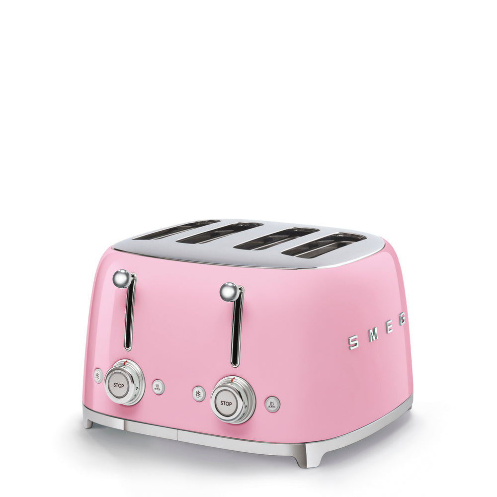 4 Slot Toaster Pink