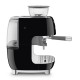 Manual Espresso Coffee Machine with Grinder Black