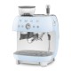 Manual Espresso Coffee Machine with Grinder Pastel Blue