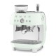 Manual Espresso Coffee Machine with Grinder Pastel Green