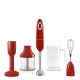 Hand Blender with Accessories Red