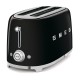 Toaster 4 slice Black