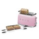 Toaster 4 slice Pink